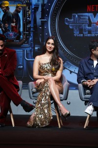 Jewel Thief The Heist Begins Trailer Launch attended by Saif Ali Khan, Nikita Dutta, and Jaideep Ahlawat