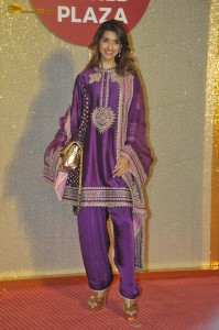 Jio World Plaza Launch attended by Shruti Haasan, Deepika Padukone, Rashmika Mandanna, Hansika Motwani, Janhvi Kapoor, Sara Ali Khan, Sonam Kapoor, Madhuri Dixit, and others.