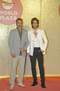 Jio World Plaza Launch attended by Shruti Haasan, Deepika Padukone, Rashmika Mandanna, Hansika Motwani, Janhvi Kapoor, Sara Ali Khan, Sonam Kapoor, Madhuri Dixit, and others.