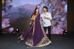 Joruga Husharuga Pre-Release Function attended by Viraj Ashwin and Pujita Ponnada