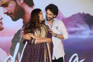 Joruga Husharuga Pre-Release Function attended by Viraj Ashwin and Pujita Ponnada