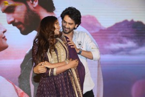 Joruga Husharuga Pre-Release Function attended by Viraj Ashwin and Pujita Ponnada