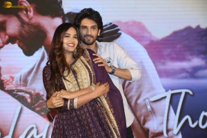 Joruga Husharuga Pre-Release Function attended by Viraj Ashwin and Pujita Ponnada