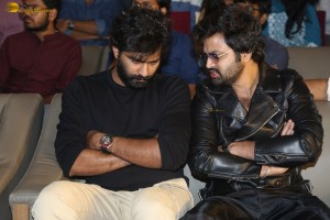 Joruga Husharuga Pre-Release Function attended by Viraj Ashwin and Pujita Ponnada