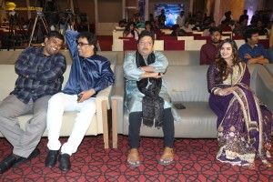 Joruga Husharuga Pre-Release Function attended by Viraj Ashwin and Pujita Ponnada