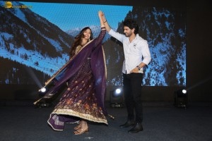 Joruga Husharuga Pre-Release Function attended by Viraj Ashwin and Pujita Ponnada