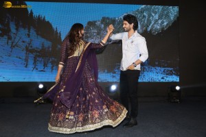 Joruga Husharuga Pre-Release Function attended by Viraj Ashwin and Pujita Ponnada