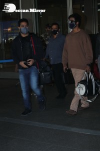 Jr. NTR seen at Mumbai Airport on December 9, 2021