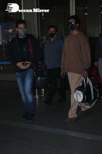 Jr. NTR seen at Mumbai Airport on December 9, 2021