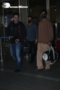 Jr. NTR seen at Mumbai Airport on December 9, 2021