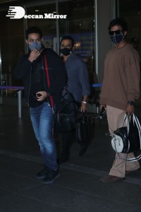 Jr. NTR seen at Mumbai Airport on December 9, 2021