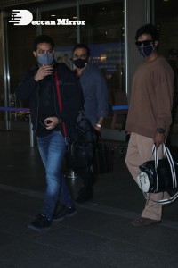 Jr. NTR seen at Mumbai Airport on December 9, 2021