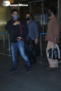 Jr. NTR seen at Mumbai Airport on December 9, 2021