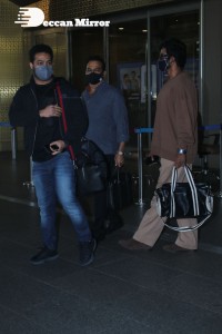 Jr. NTR seen at Mumbai Airport on December 9, 2021