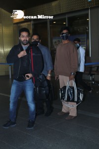 Jr. NTR seen at Mumbai Airport on December 9, 2021