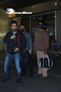 Jr. NTR seen at Mumbai Airport on December 9, 2021