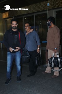 Jr. NTR seen at Mumbai Airport on December 9, 2021