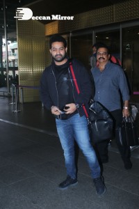 Jr. NTR seen at Mumbai Airport on December 9, 2021