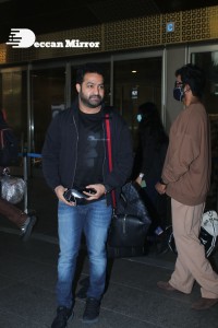 Jr. NTR seen at Mumbai Airport on December 9, 2021