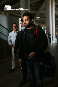 Jr. NTR seen at Mumbai Airport on December 9, 2021
