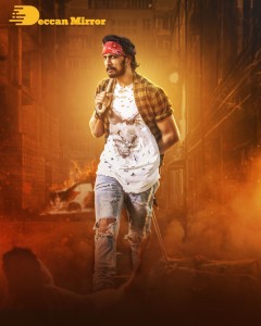 Stills from the movie K3 Kotikokkadu starring Sudeep and Madonna Sebastian