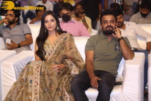 Yash and Srinidhi Shetty attend the pre-release function of the movie KGF Chapter 2
