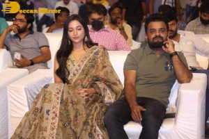 Yash and Srinidhi Shetty attend the pre-release function of the movie KGF Chapter 2
