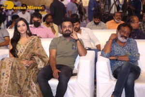Yash and Srinidhi Shetty attend the pre-release function of the movie KGF Chapter 2