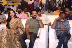 Yash and Srinidhi Shetty attend the pre-release function of the movie KGF Chapter 2