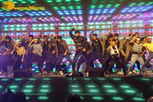 Yash and Srinidhi Shetty attend the pre-release function of the movie KGF Chapter 2