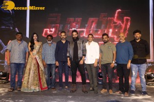 Yash and Srinidhi Shetty attend the pre-release function of the movie KGF Chapter 2