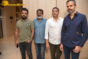 Yash and Srinidhi Shetty attend the pre-release function of the movie KGF Chapter 2