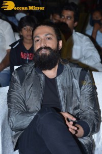 Yash and Srinidhi Shetty attend the pre-release function of the movie KGF Chapter 2