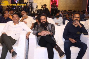 Yash and Srinidhi Shetty attend the pre-release function of the movie KGF Chapter 2