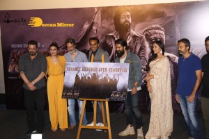 Pictures from the Trailer Launch of the film 'KGF: Chapter 2’ - attended by Yash, Srinidhi Shetty, Sanjay Dutt, Raveena Tandon and Prashanth Neel