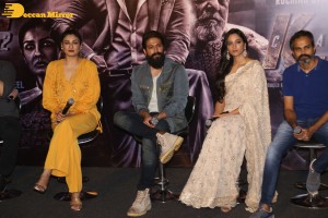 Pictures from the Trailer Launch of the film 'KGF: Chapter 2’ - attended by Yash, Srinidhi Shetty, Sanjay Dutt, Raveena Tandon and Prashanth Neel