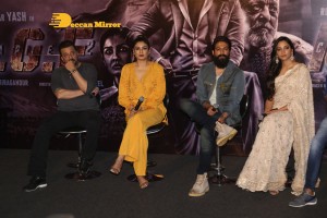 Pictures from the Trailer Launch of the film 'KGF: Chapter 2’ - attended by Yash, Srinidhi Shetty, Sanjay Dutt, Raveena Tandon and Prashanth Neel