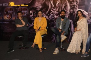 Pictures from the Trailer Launch of the film 'KGF: Chapter 2’ - attended by Yash, Srinidhi Shetty, Sanjay Dutt, Raveena Tandon and Prashanth Neel