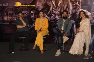 Pictures from the Trailer Launch of the film 'KGF: Chapter 2’ - attended by Yash, Srinidhi Shetty, Sanjay Dutt, Raveena Tandon and Prashanth Neel