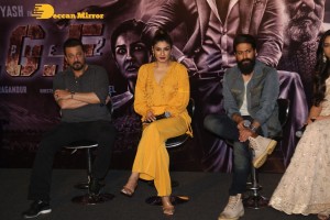 Pictures from the Trailer Launch of the film 'KGF: Chapter 2’ - attended by Yash, Srinidhi Shetty, Sanjay Dutt, Raveena Tandon and Prashanth Neel