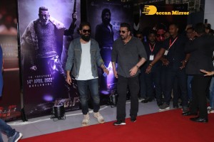 Pictures from the Trailer Launch of the film 'KGF: Chapter 2’ - attended by Yash, Srinidhi Shetty, Sanjay Dutt, Raveena Tandon and Prashanth Neel