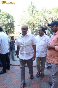 Family and Friends including Chiranjeevi and Daggubati Suresh pay last respects to K Viswanath