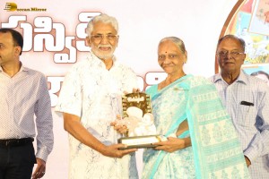 A tribute to Director K. Viswanath by actors who acted in his films including Chiranjeevi, Meena, Manju Bhargavi, and others