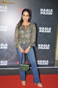 Kaala Paani Screening attended by Mona Singh, Radhika Mehrotra, Amey Wagh, and Ashutosh Gowariker