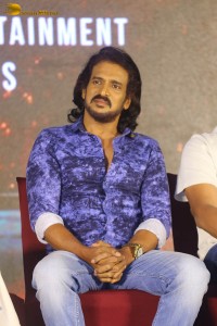 Kabzaa Pre-Release Press Meet attended by Upendra and Shriya Saran