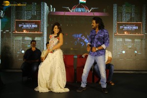 Kabzaa Pre-Release Press Meet attended by Upendra and Shriya Saran