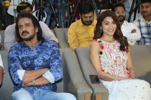 Kabzaa Pre-Release Press Meet attended by Upendra and Shriya Saran