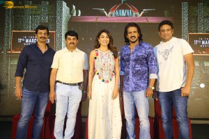 Kabzaa Pre-Release Press Meet attended by Upendra and Shriya Saran