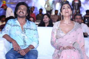 Kabzaa Song Launch attended by Upendra and Shriya Saran