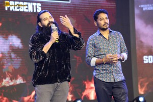 Kabzaa Song Launch attended by Upendra and Shriya Saran